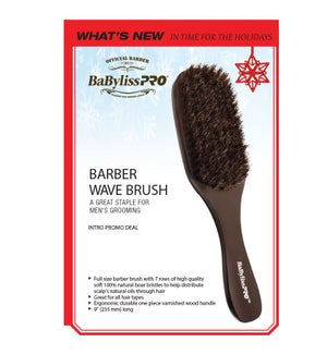 BABYLISS PRO 7-Row Barber Wave Brush