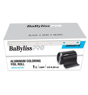 @Smooth Aluminum Foil Rolls Lightweight Black 1lb BESFOILLKUCC