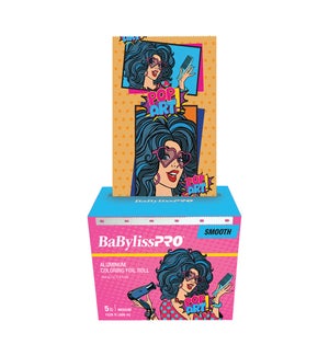 @BABYLISS 5LB ROLL SMOOTH POP ART FOIL LIGHT