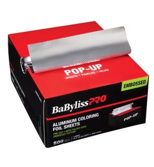 @ Pop Up Embossed Silver Light Foil 5x12 Inch 500/Box BESPOP512UCC