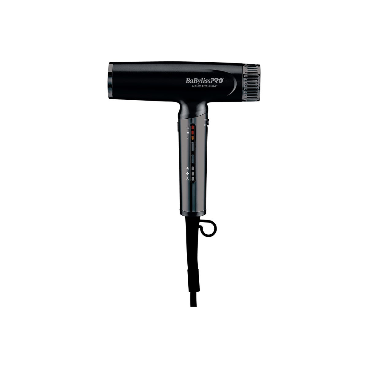 @BABYLISS MATTE BLACK HIGH SPEED COMPACT DRYER BNTC9200MBC