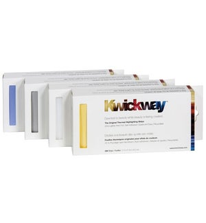 * KWICKWAY Gold Pre-Cut Thermal Highlighting Strips 8x3-3/4 200 Strips
