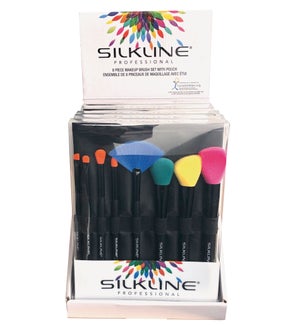 Display 8 Sets of 8 Make-Up Brushes LIMITED EDITION