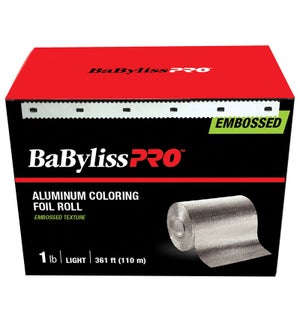 @ Embossed Texture Aluminum Foil Rolls, Light, Silver 1lb BESRF1LUCC