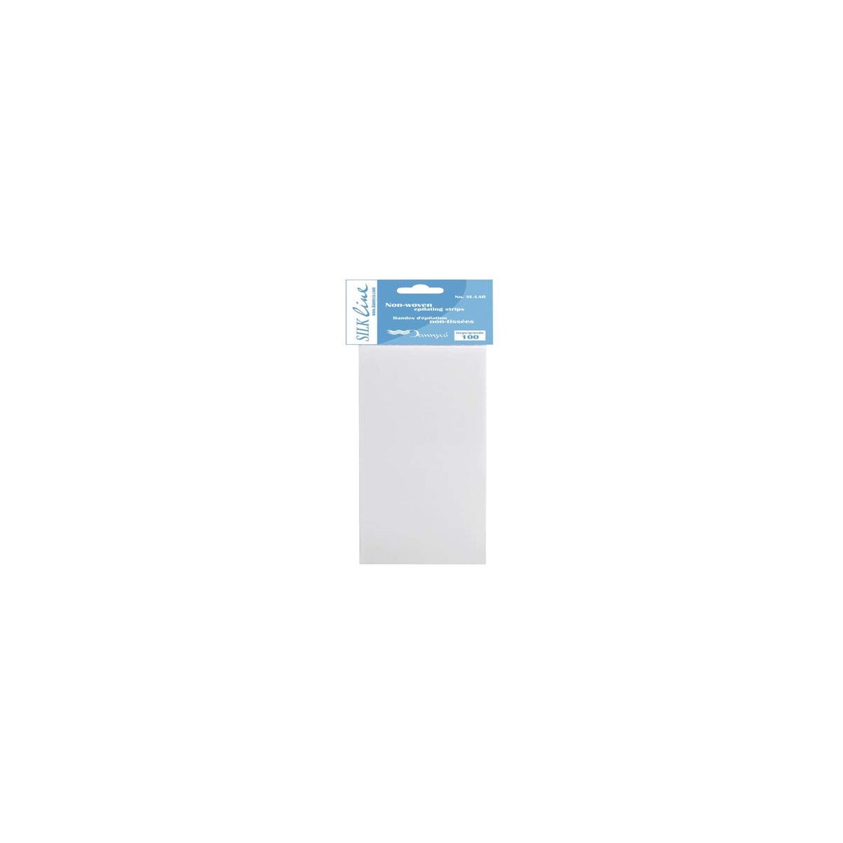Large Silkline Epilating Strip 3x9 Inch 100 per Bag 814178