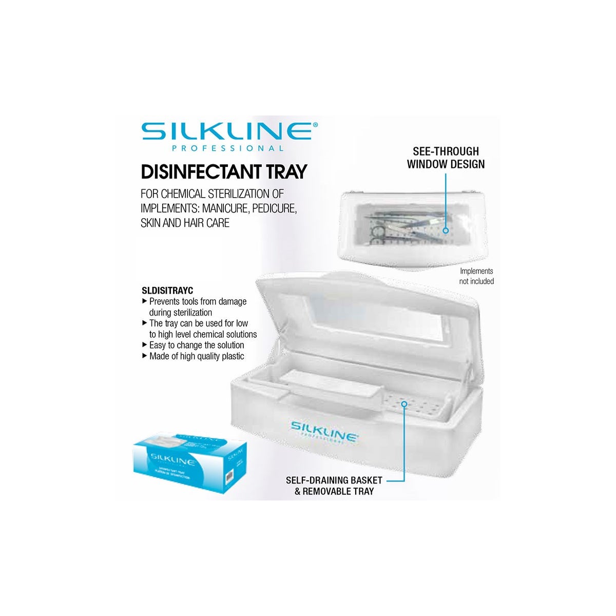 @PPE SILKLINE Disinfectant Tray