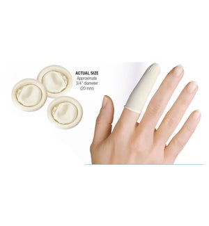 SILKLINE Latex finger Cots 150pcs One Size
