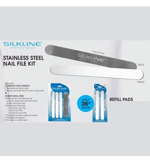 SILKLINE Stainless Steel Nail File Kit