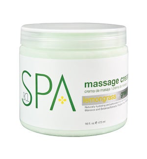 @ BCL SPA Lemongrass & Green Tea Massage Cream 16oz