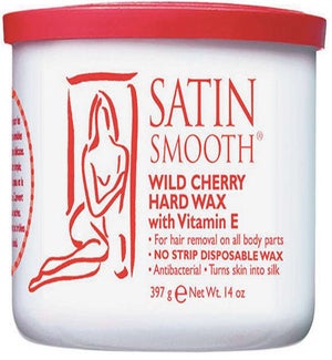 @814131 SATIN SMOOTH Wild Cherry Hard Wax w/ Vitamin E