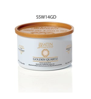 SATIN SMOOTH Golden Quartz Soft Wax 14oz CR12
