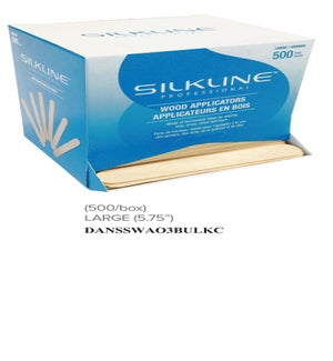 Silkline Large Applicator Sticks 500/Box 814164