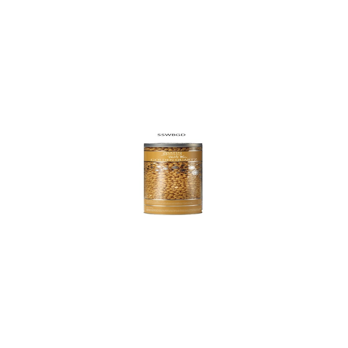 SATIN SMOOTH Golden Quartz Thin Film Hard Pebble Wax 814204