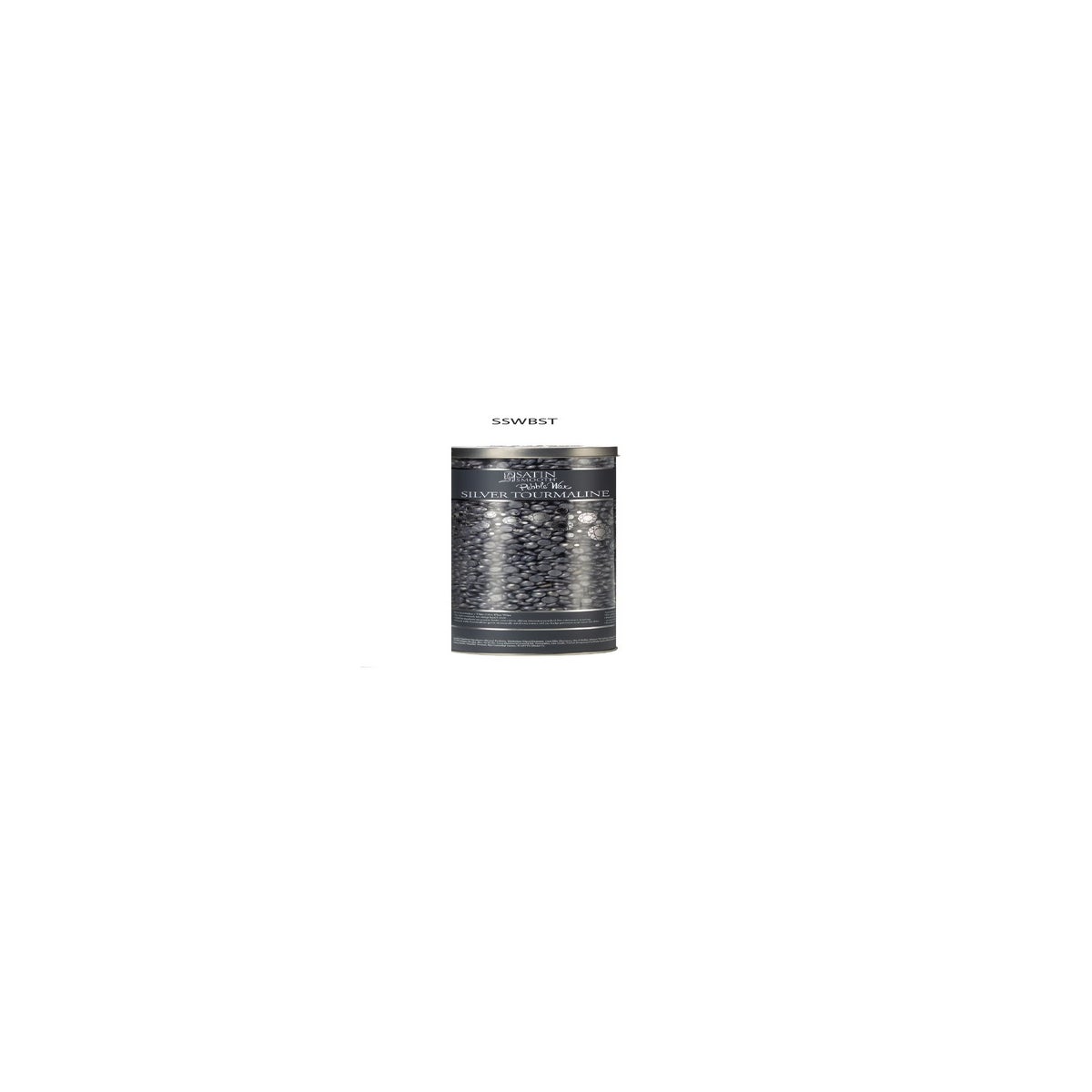 SATIN SMOOTH Silver Tourmaline Thin Film Had Pebble Wax 23oz 814208