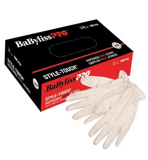 @Small Style Touch WHITE Vinyl Gloves BESTOUCHSMUCC