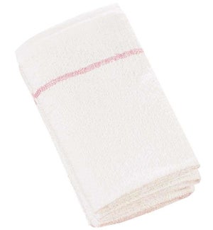 @ White Towel with Cherry Stripe 16x27 Inch Sold in 12 Pack BESTOWEL1UCC Prce is 12x2.75