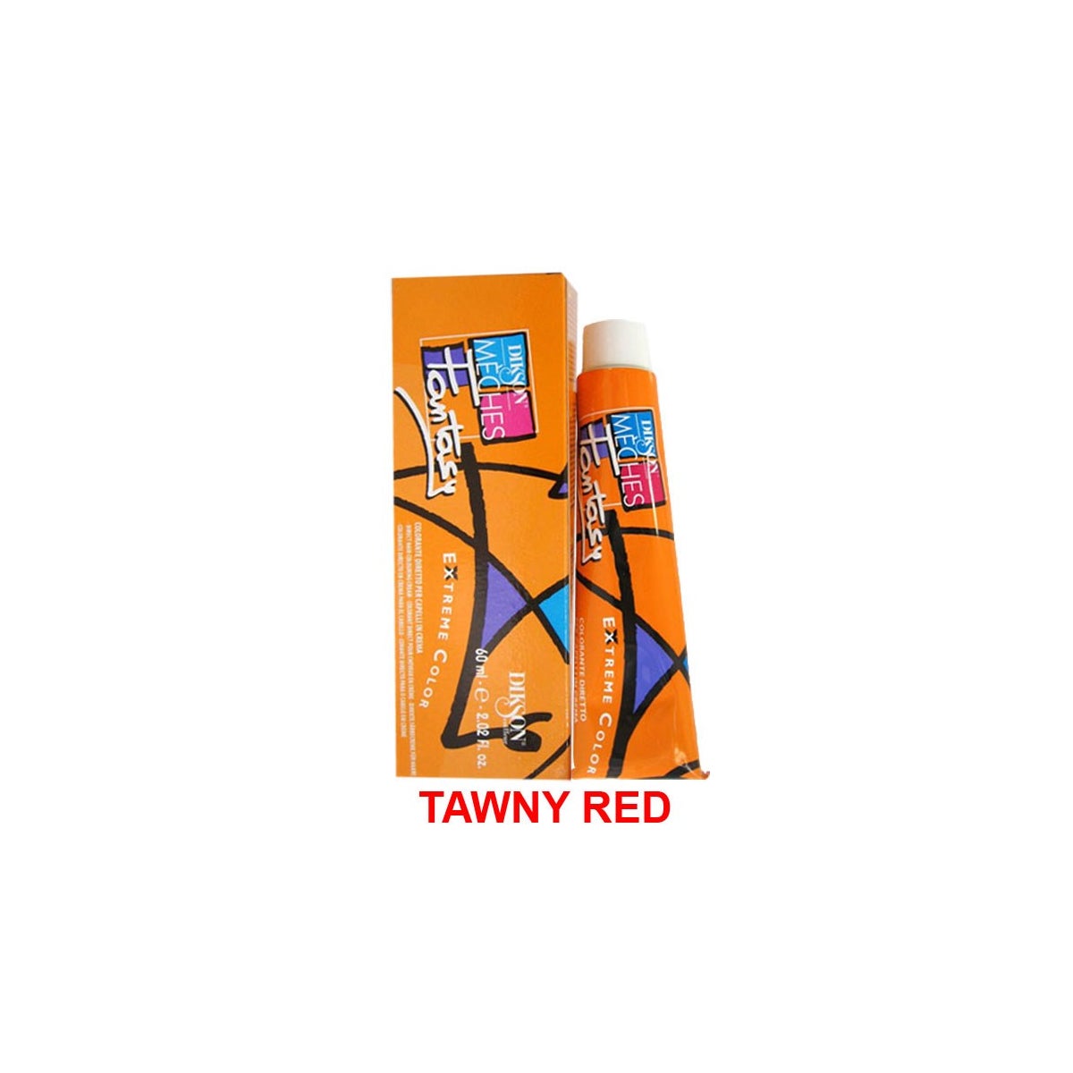 DK MECHES FANTASY TAWNY RED