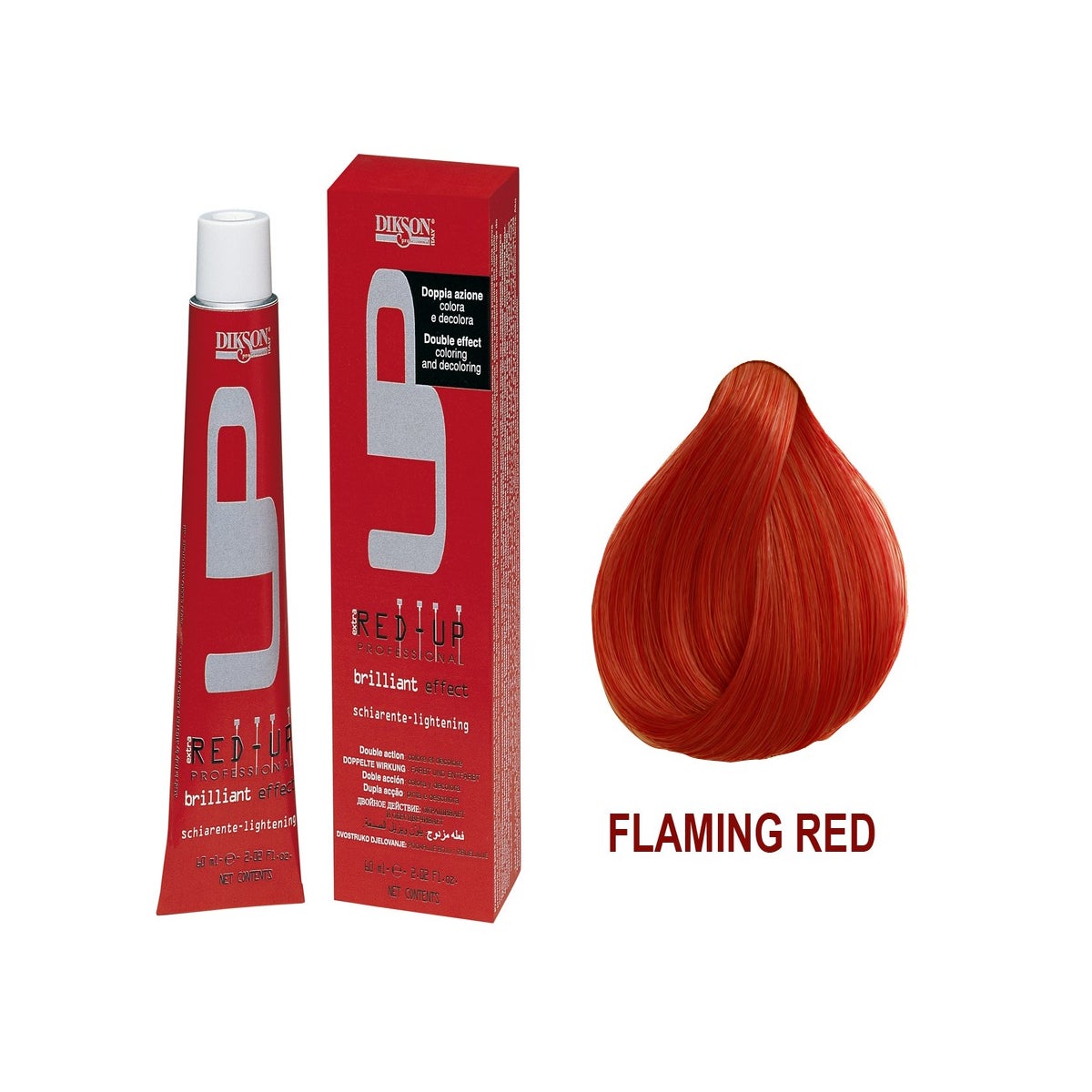 DK EXTRA RED UP FLAMING RED