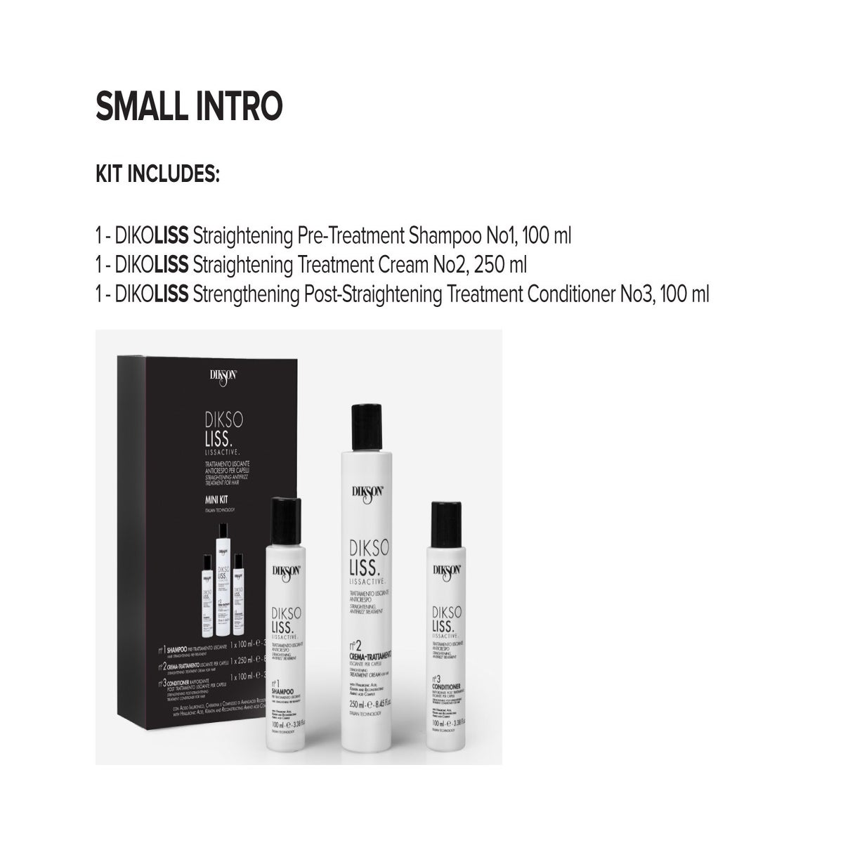 DK DIKSOLISS Mini SMOOTHING KIT