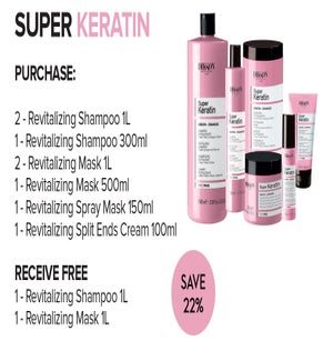 ! DIKSOPRIME SUPER KERATIN Revitalizing INTRODUCTORY KIT