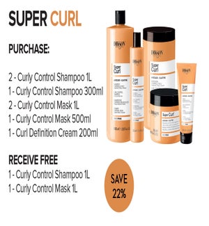 ! DIKSOPRIME SUPER CURL Control INTRODUCTORY KIT