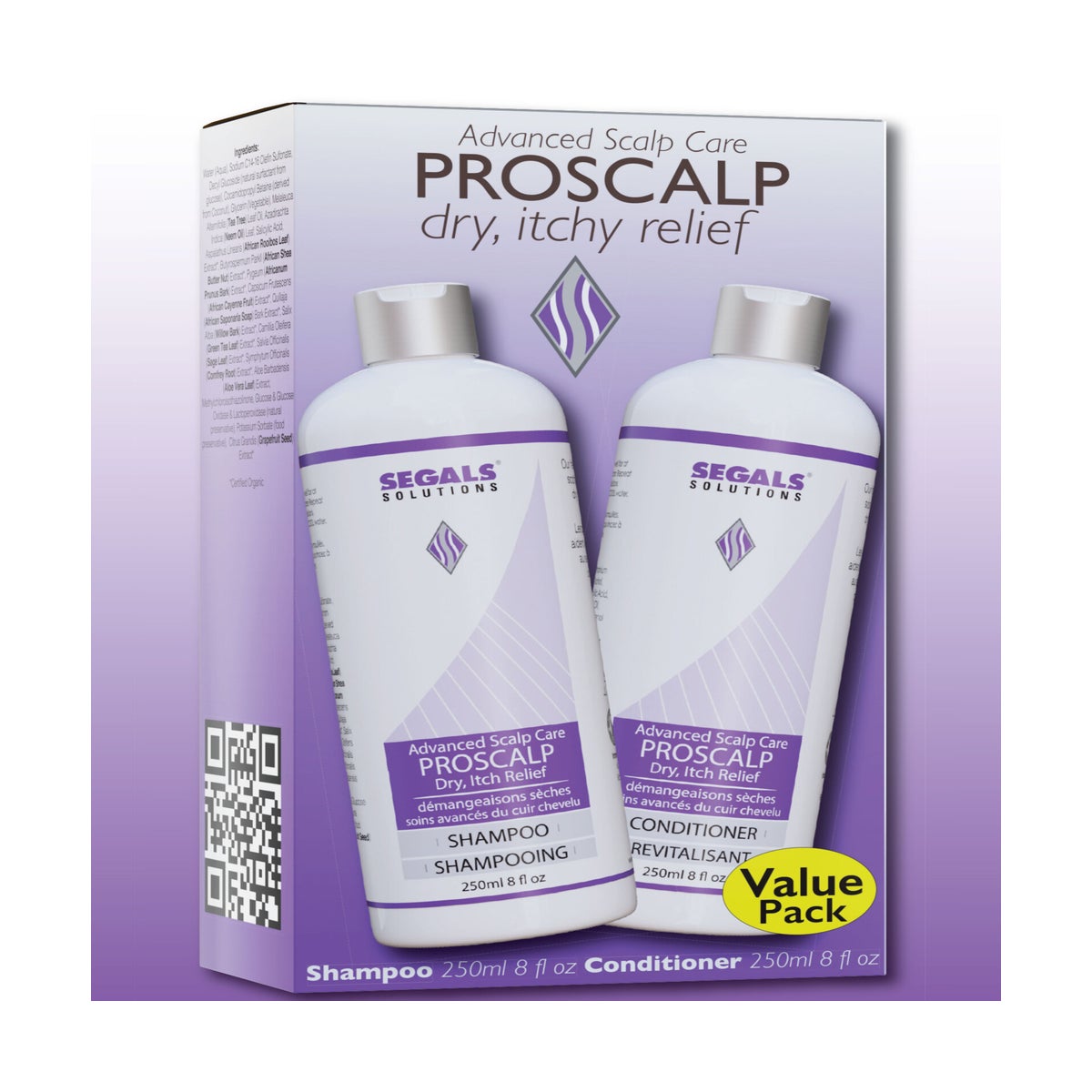250ML SEGAL PSORIASIS ANTI ITCH SHAMPOO AND COND FP