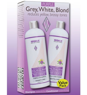 Segals Grey White Blond Purple Conditioner 32oz Segals Grey White Blond Purple Conditioner 32oz