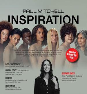 Paul Mitchell Inspiration OCT 20 2025 TORONTO 1PM -4:30PM