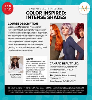 MOR Intense Reds Look and Learn OCT 27 2025 TORONTO
