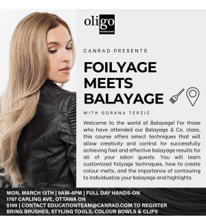 OLIGO FOILAYAGE Meet BALAYAGE MAR 13 2023 OTTAWA