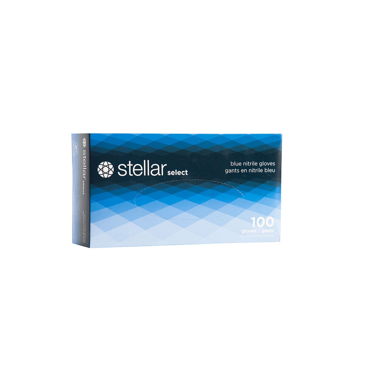 Stellar Small Blue Nitrile Gloves 100 Gloves per Box
