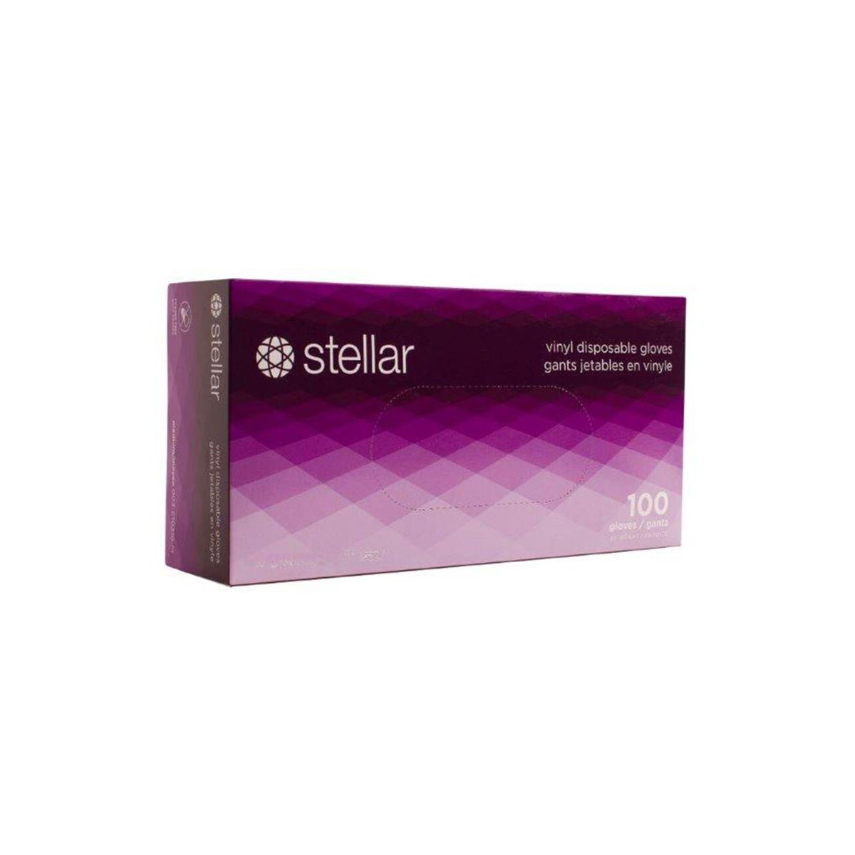 Stellar Small Vinyl Gloves 100 Gloves per Box