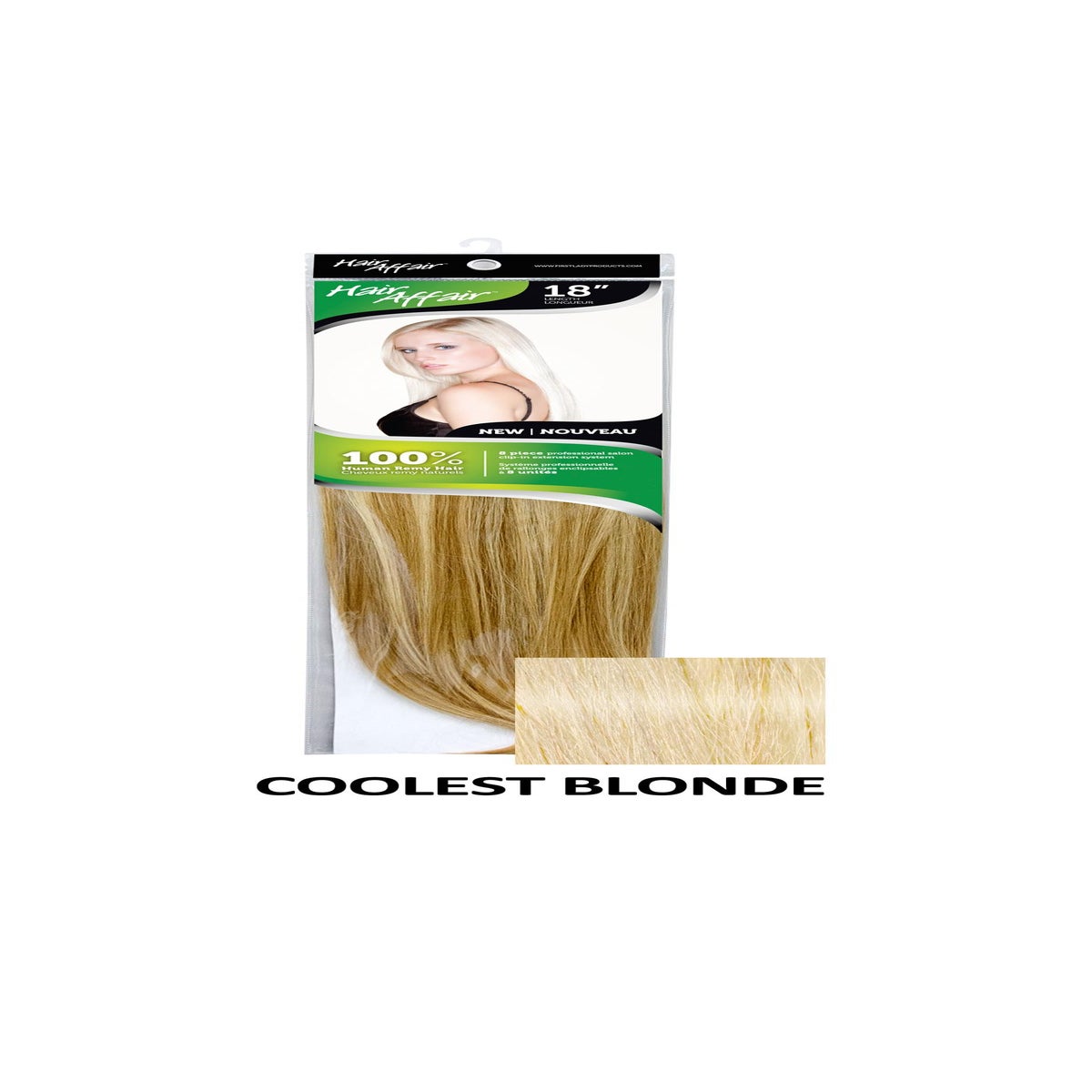 HH 18in 8PC 9HHC COOLEST BLONDE