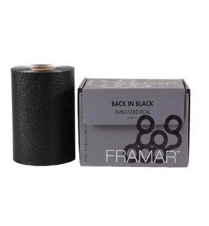 Foil It Roll Embossed Star Struck BLK Med FOIL R-EMB-MBLK