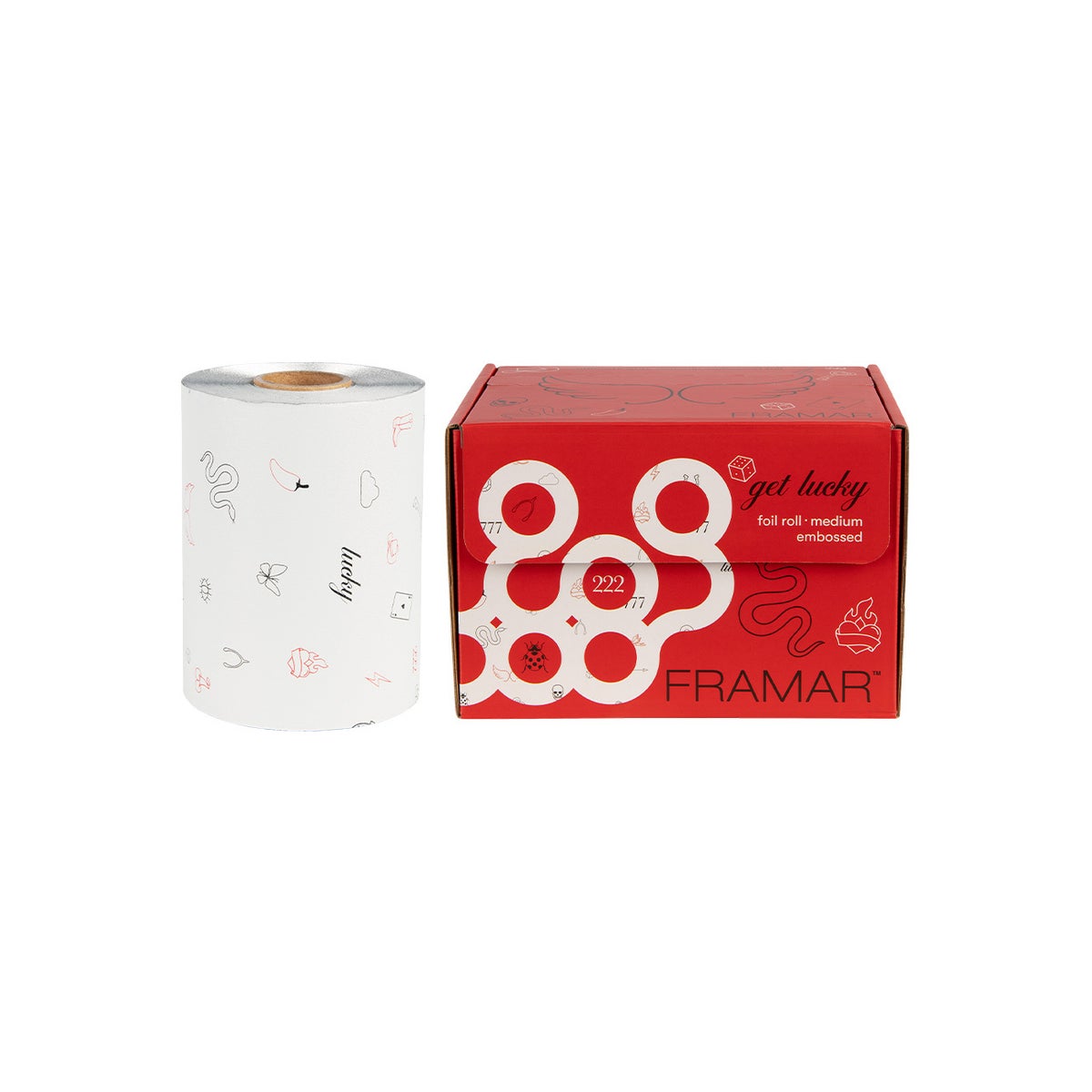 FOIL IT GET LUCKY Embossed Roll Foil 320ft ROLL CR12 SO2025