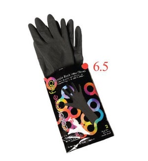Foil It 2pk Color Me Fab Gloves SZ 6.5 LATEX