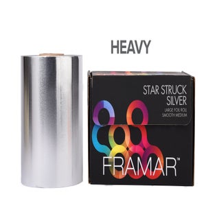 Large Smooth Roll Star Struck Silver Heavy Foil CNBO R-LRG-HSIL CR8