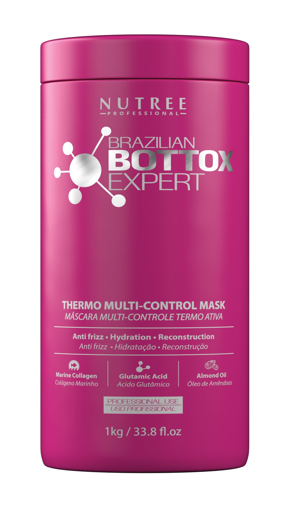 NUTREE Hair Botox For Dark Hair Treatment Litre PINK BOX - nutree