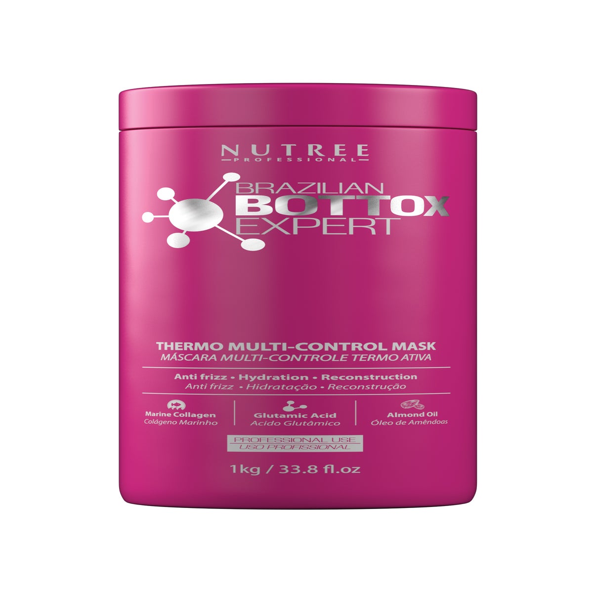 NUTREE Hair Botox For Dark Hair Treatment Litre PINK BOX