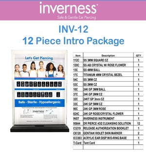 12pc INVERNESS INTRODUCTORY KIT DEAL INV-12
