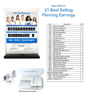 21pc INVERNESS INTRODUCTORY KIT DEAL INV-21