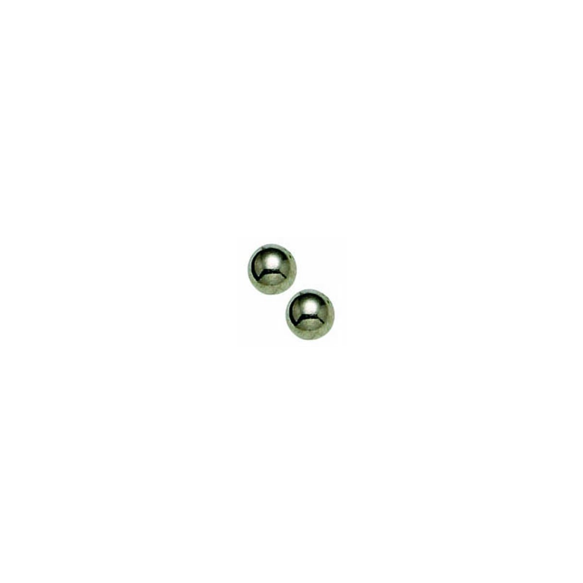 Titanium 4mm Ball EARRING