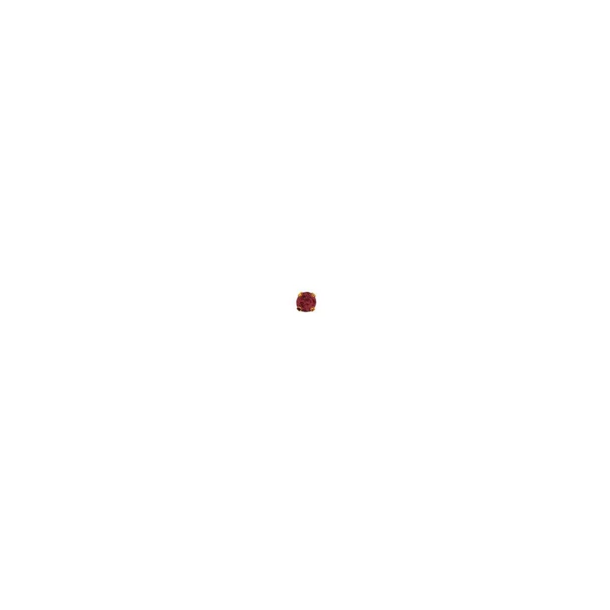 24kt Garnet Tiffany January EARRING