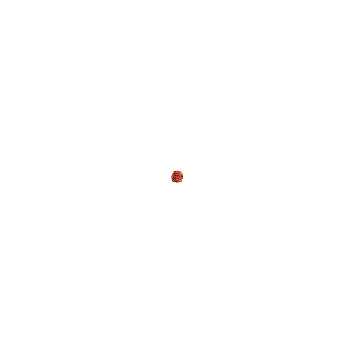 24kt 3mm Ruby Tiffany July EARRING