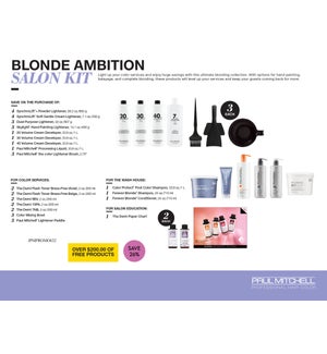 Blonde Salon Kit 2022 PM BSLN21 2BOXES