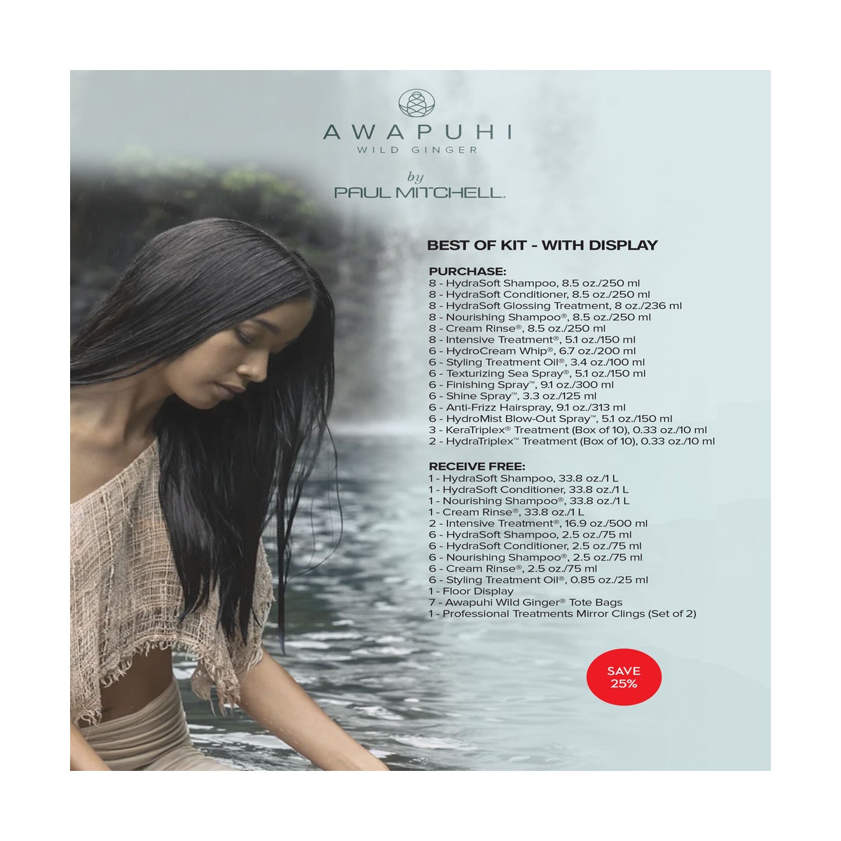 ! AWG Awapuhi Wild Ginger BEST OF KIT ( NEW DOOR KIT 2025 )