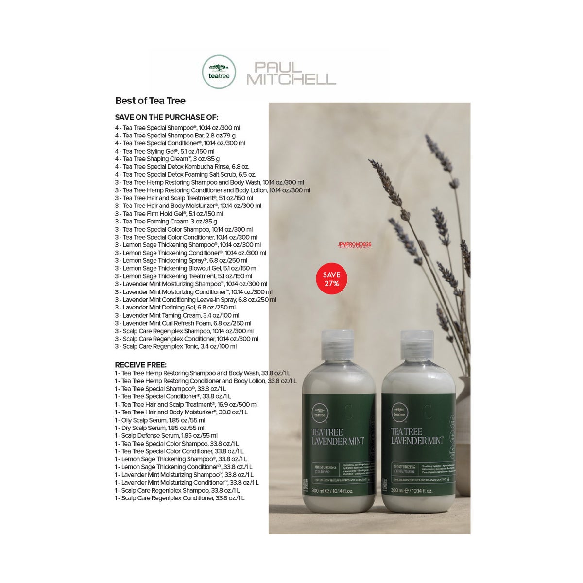! BEST OF TEA TREE SALON ( NEW DOOR KIT 2025 )