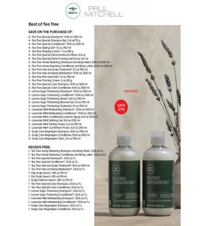 ! BEST OF TEA TREE SALON ( NEW DOOR KIT 2025 )
