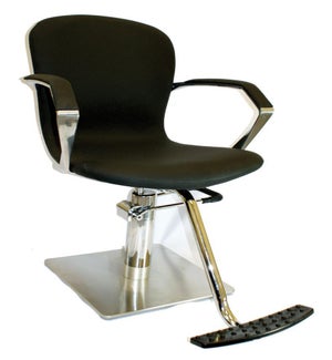 European Design Styling Chair W/Footrest