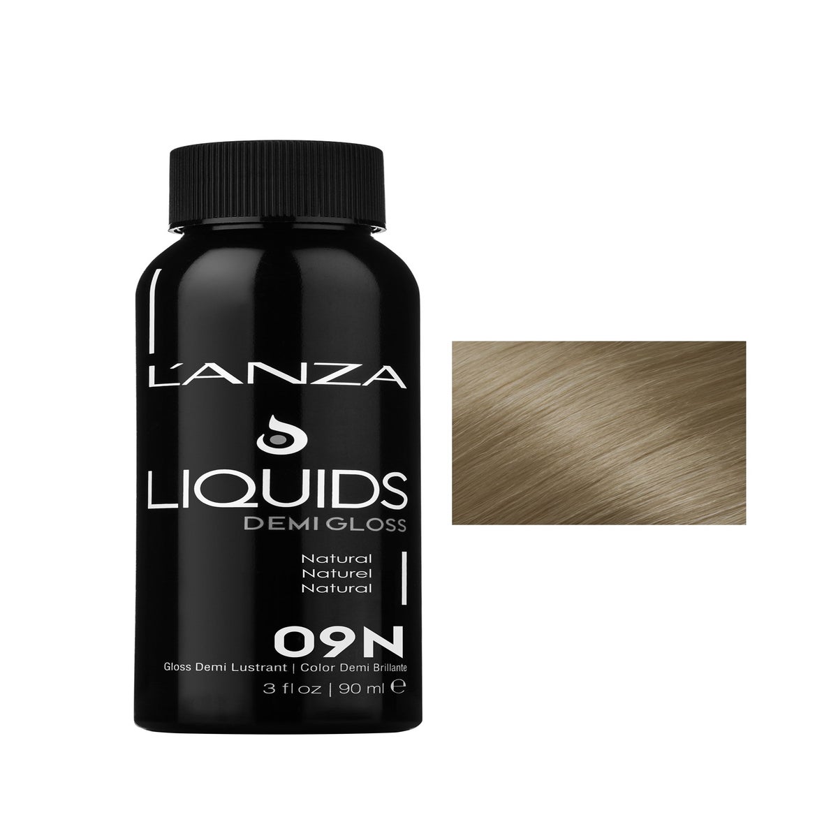 @90ml 09N DEMI GLOSS Light Natural Blonde LNZ